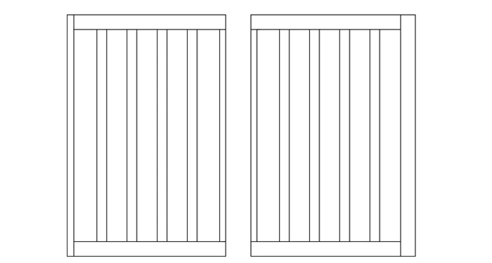 Vanessa Split Panels