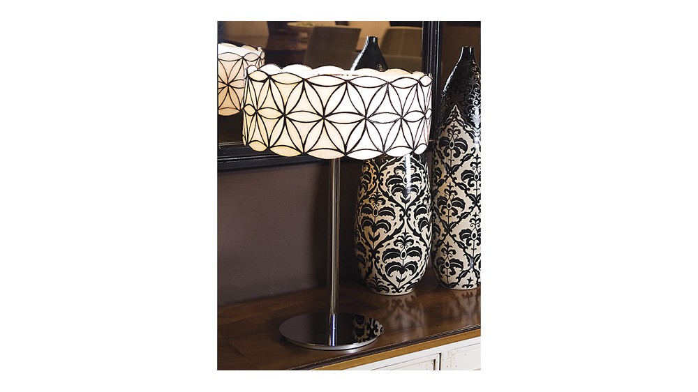 Savina Art Glass Table Lamp