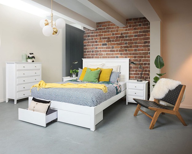 Coco 2 Drawer Timber Bed Frame Bedroom Suite Options Coco 2 Drawer Timber Bed Frame Suite Option