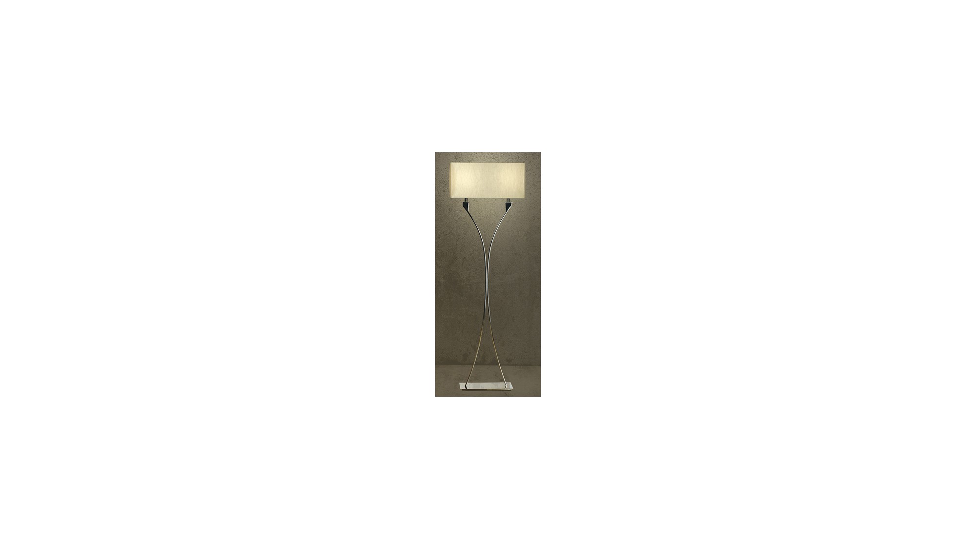 Zimmer 2 Light Floor Lamp