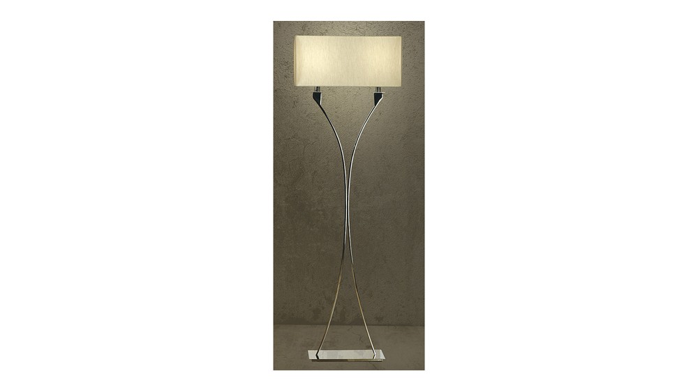 Zimmer 2 Light Floor Lamp