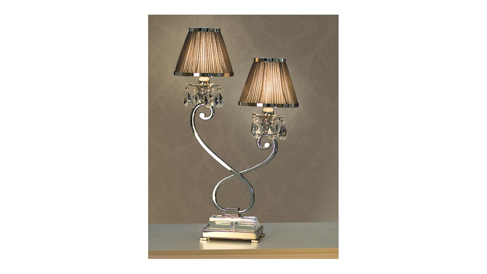 Luxuria 2 Light Table Lamp Luxuria 2 Light Table Lamp