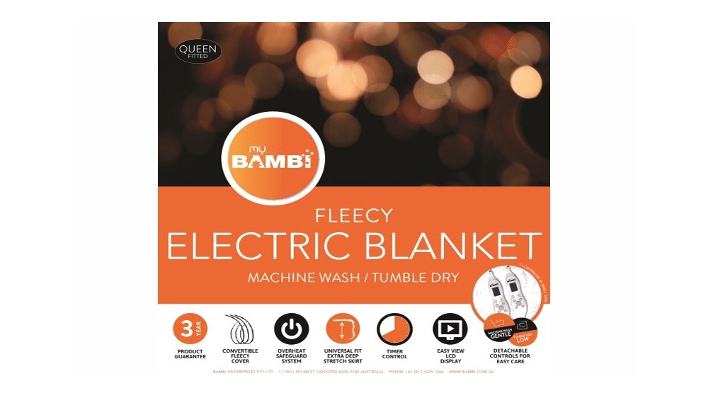 Moodmaker Fleecy Electric Blankets