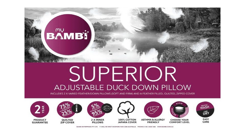 Superior Feather & Down Pillow