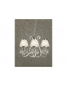 Luxuria 3 Light Chandelier