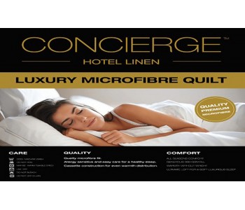 Concierge Hotel Linen Luxury Microfibre Quilt