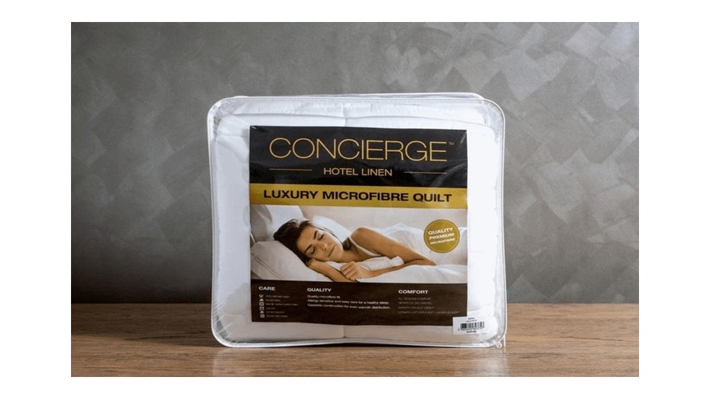 Concierge Hotel Linen Luxury Microfibre Quilt