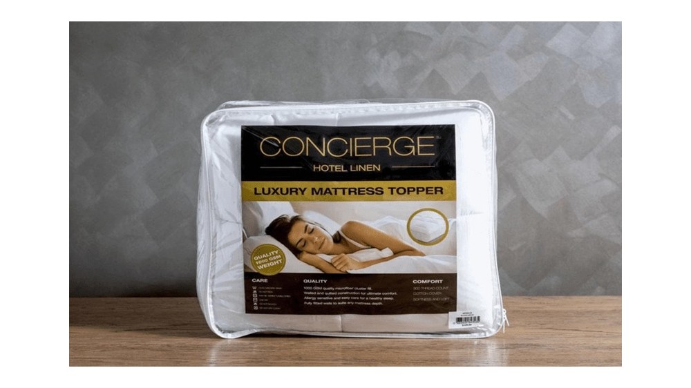 Concierge Hotel Linen Luxury Mattress Topper