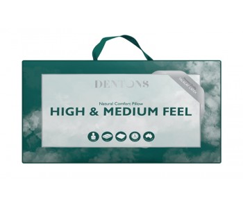 Dentons High & Medium Feel pillow