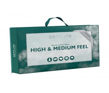 Dentons High & Medium Feel pillow