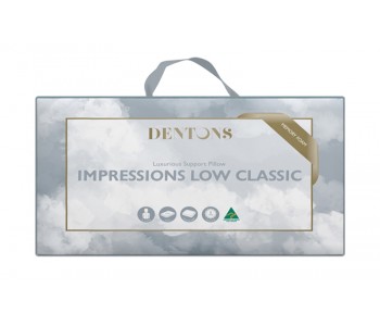 Dentons Impressions Low Classic Pillow