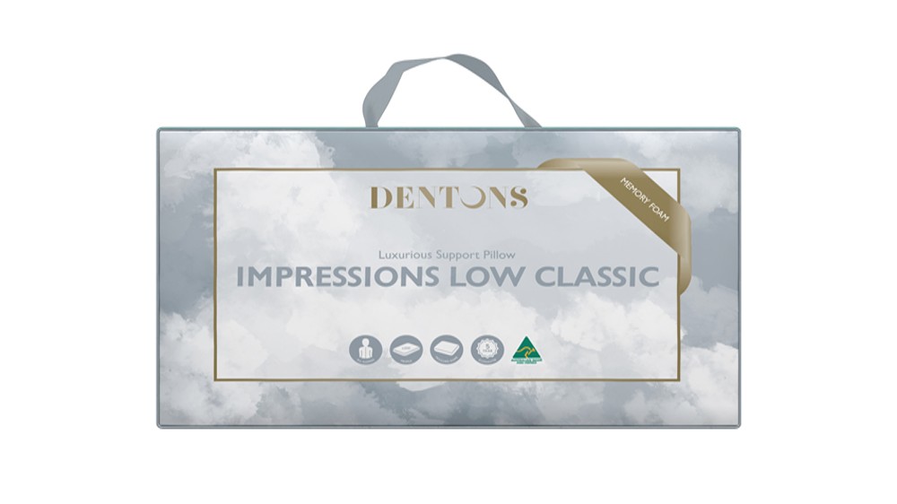 Dentons Impressions Low Classic Pillow