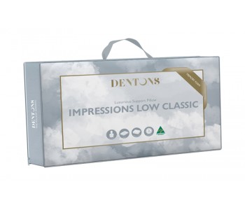 Dentons Impressions Low Classic Pillow