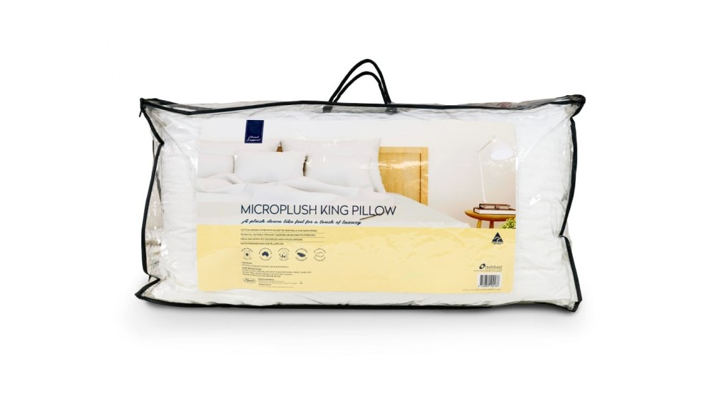 CLOUD SUPPORT MICROPLUSH KING SIZE PILLOW CLOUD SUPPORT MICROPLUSH KING SIZE PILLOW