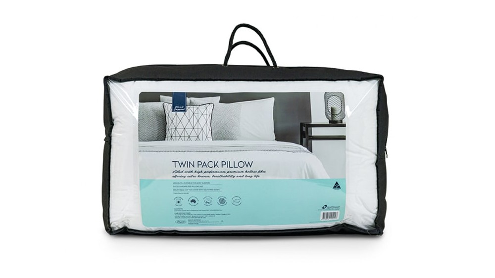 CLOUD SUPPORT TWIN PACK PILLOW