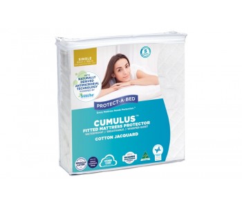 Protect-A-Bed Cumulus Fitted Waterproof Mattress Protector