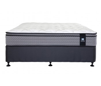 Sealy Advantage Melago Medium Mattress with Comfort Sleep Matrix 9 Ensemble Base