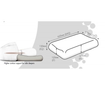 Dentons High Profile Contoured Pillow