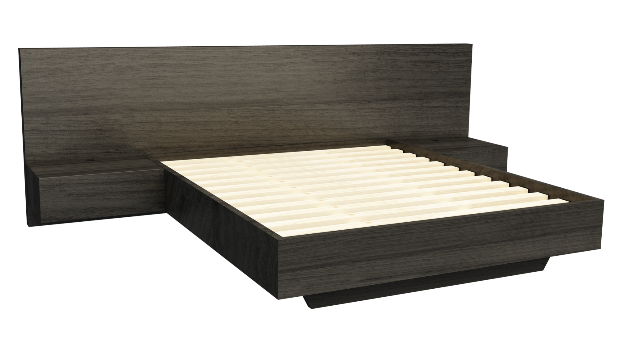 Ledge Custom Timber Platform Bed Frame