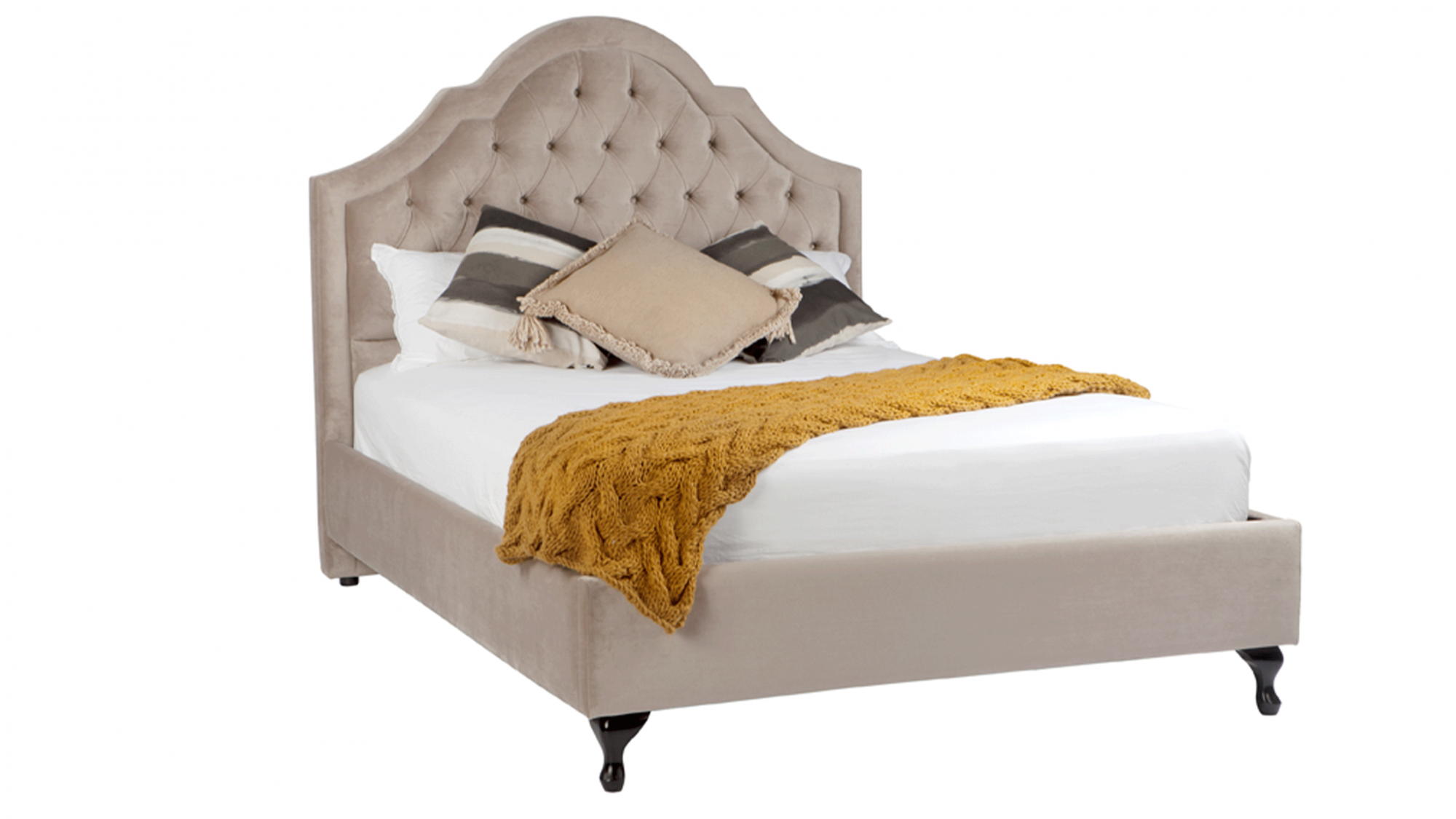 Victoria Custom Bed with Choice of Standard Base Rick Base Style Deluxe