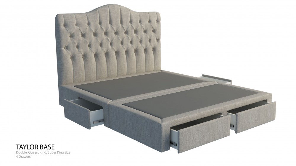 Venus Custom Deluxe Bed Frame With, Deluxe King Size Bed Frame