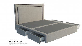 Emirates Custom Bed Frame with Choice of Storage Base