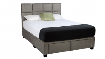 Boxy Custom Upholstered Bed...