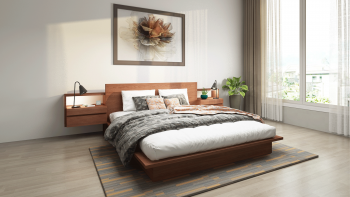 Vegas Custom Timber Platform Bed Frame