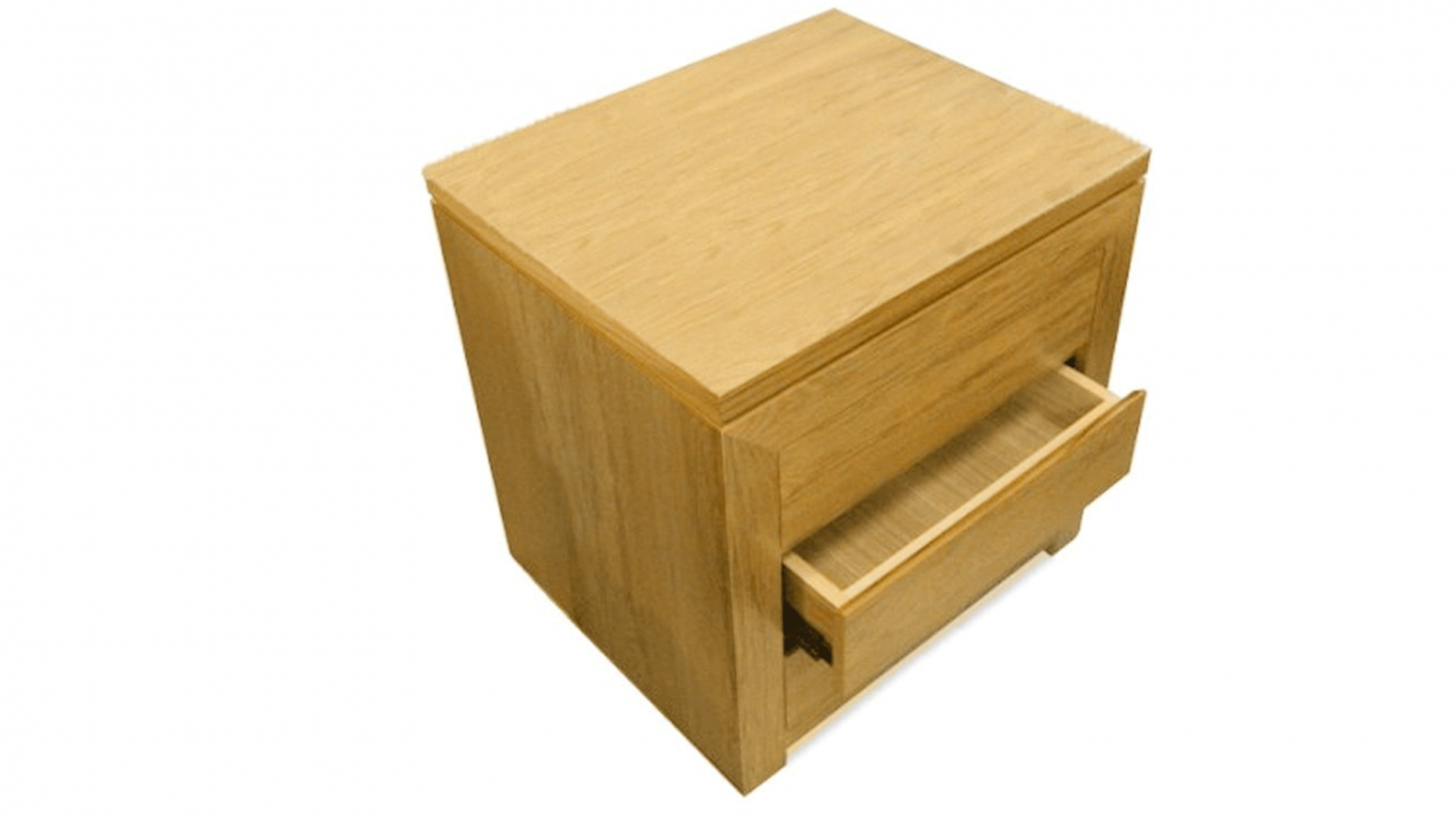 Rimu Custom Timber Bedside Table Timber Pine Or Oak Pine