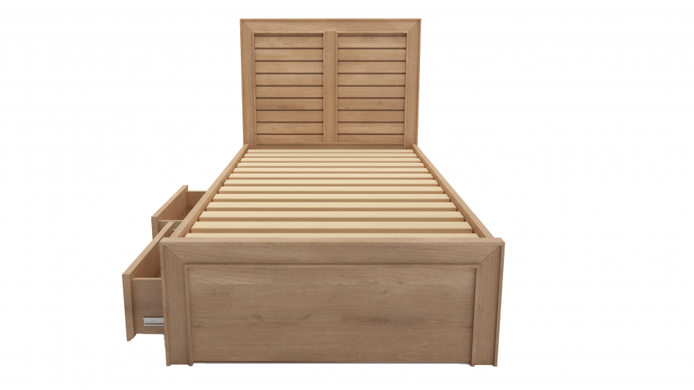 Cambridge Kids Custom Timber Bed Frame, King Size Timber Bed Frame With Storage
