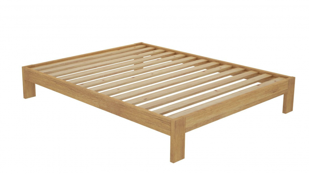 California Custom Timber Bed Frame, King Single Bed Frame No Headboard
