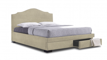 Esher 2-Drawer Upholstered Bed