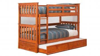 Fort Timber Bunk Bed with...