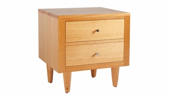 Danish Custom 2-Drawer Bedside