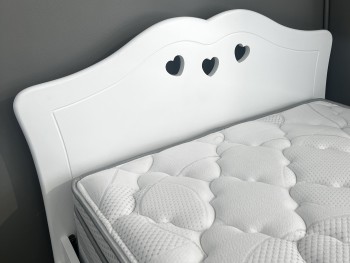 Hearts Timber Kids Bed -...