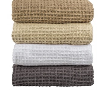 Cotton Waffle Blankets