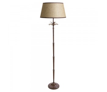 Casablanca Floor Lamp in Brown