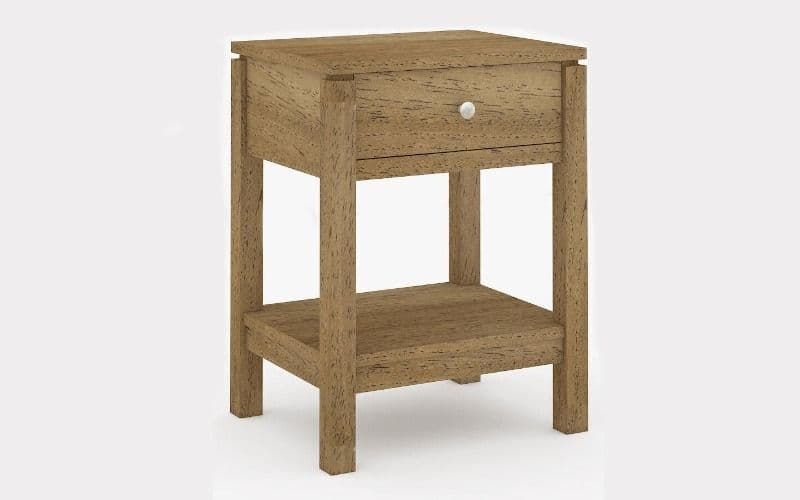 Cubist Bedside 1 Drawer