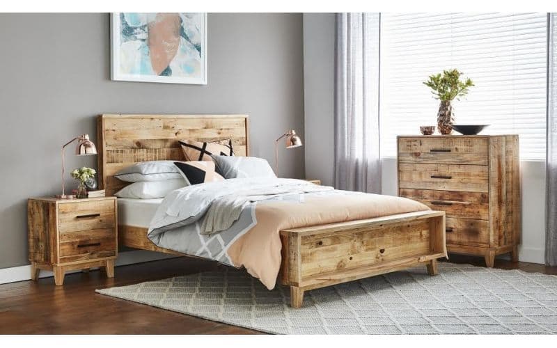 Cronulla Timber Bed Frame With Suite Options