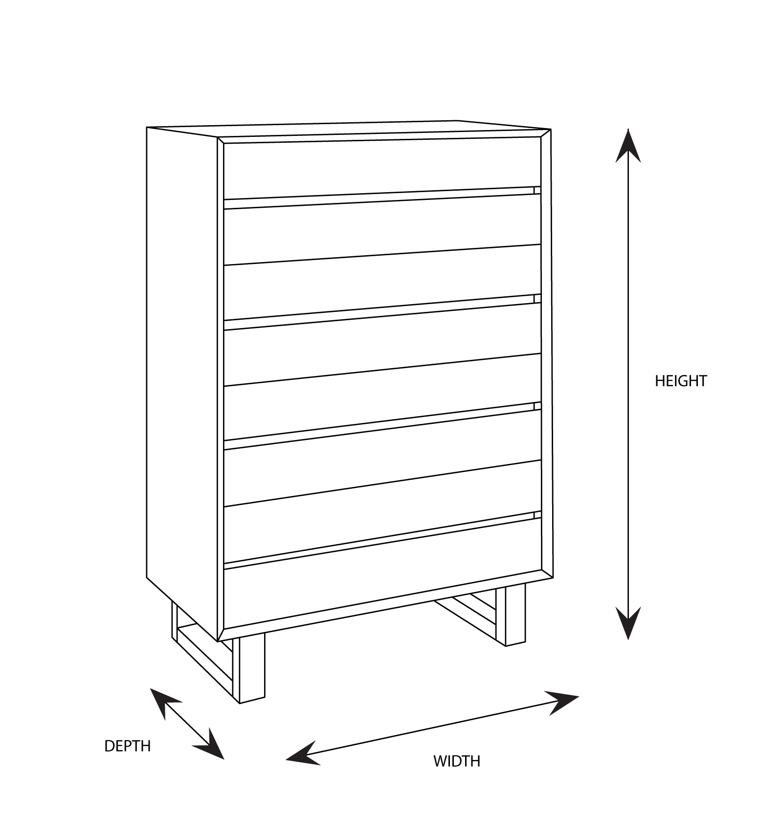 Bonsai Custom Timber Tallboy