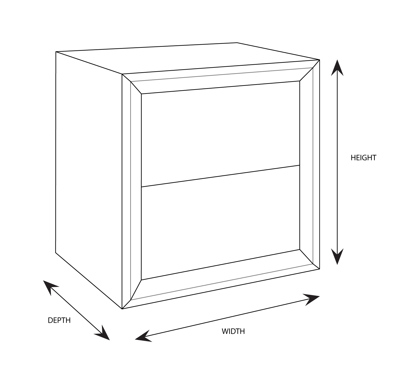 Clempton bedside table