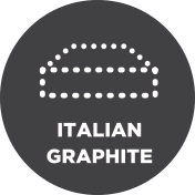 Italian Graphite Memory Foam 