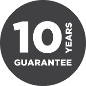 10 years Guarantee 10 years Guarantee