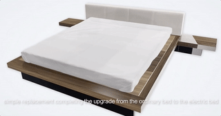 Flexicare Adjustable Mattress with Flexible Frame Choice Flexicare Adjustable Mattress is matching with any type of Bed Frame