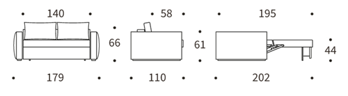 Cosial-140-Sofa-Dimensions