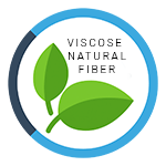 Viscose Natural Fibers Covered in Viscosea, a natural, breathable fabric made from wood which is extremely soft and silky, and rapidly wicks away moisture.