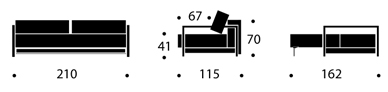 Bedworks Sofa Beds - Bifrost Deluxe Excess Queen Sofa Bed Bedworks Sofa Beds - Bifrost Deluxe Excess Queen Sofa Bed