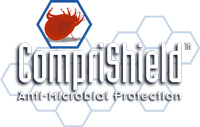 Comfort Sleep mattress is treated with CompriShield