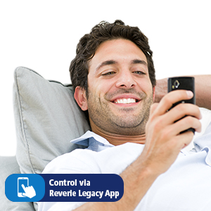 Reverie 7S Wireless Adjustable Base control with Legacy App Compatible with Bluetooth® Mobile Module which allows control of the bed through via our free app (available in Android and iOS)
