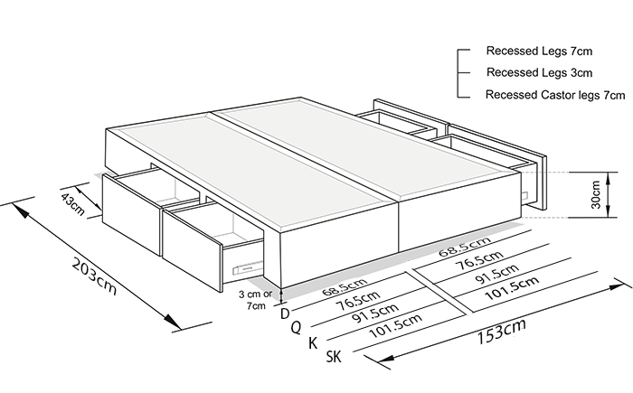 Stacey Custom T1 Storage Base